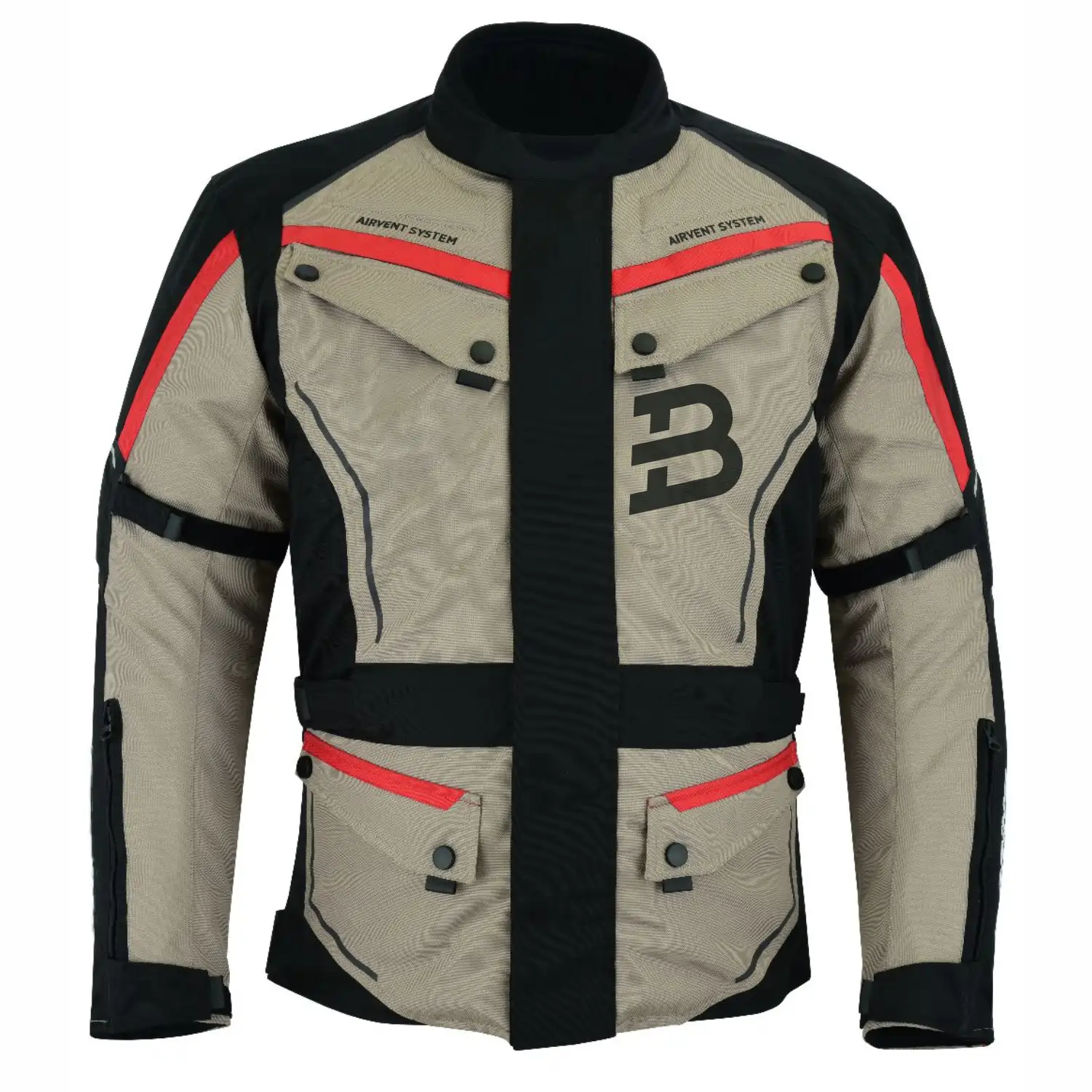 TEXTILE JACKET A3 Cooper Textile Long Jacket for Men - Image 1