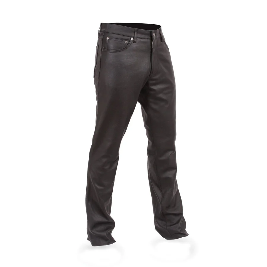 men p2 Javier Motorcycle Leather Pant for Men - Image 1