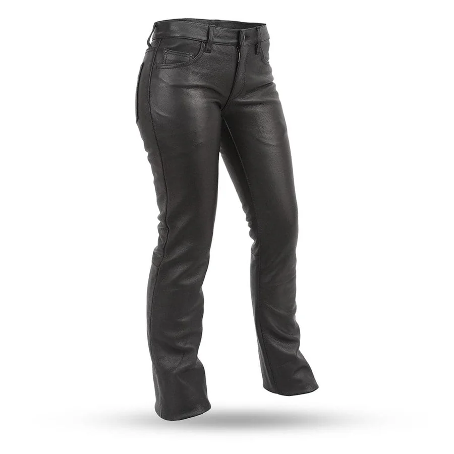 women p2 Mabel Motorcycle Leather Pant for Women - Image 1