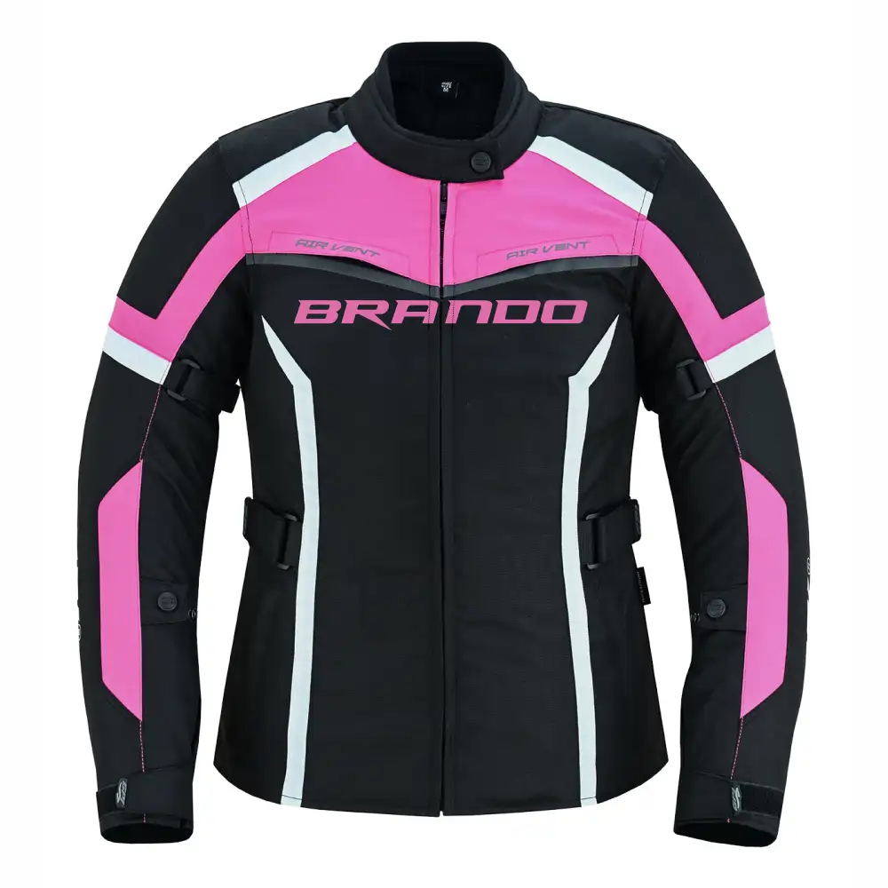 ladies 1a Solana Motorcycle Textile Long Jacket for Women - Image 1